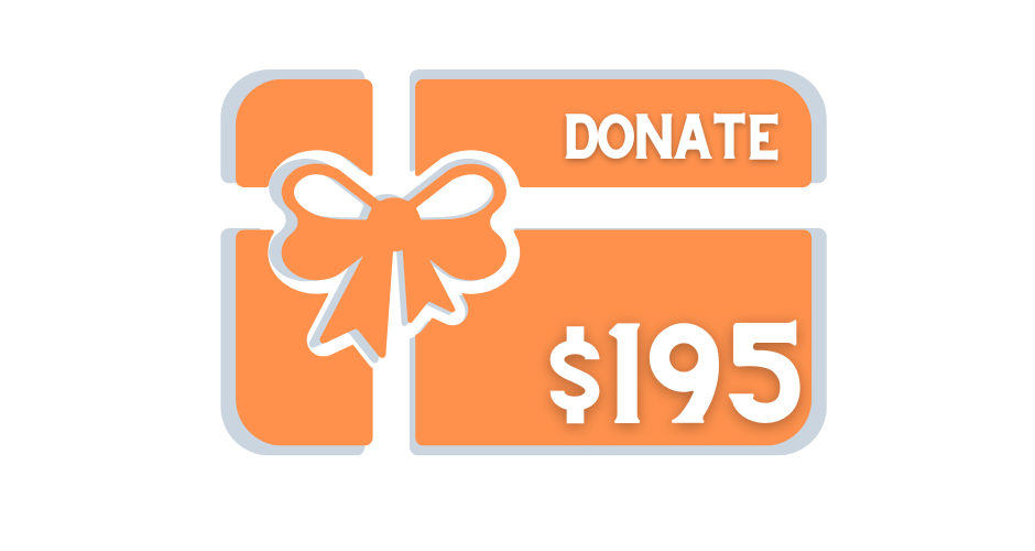 DONATE TO ANIMAL THERAPY $195