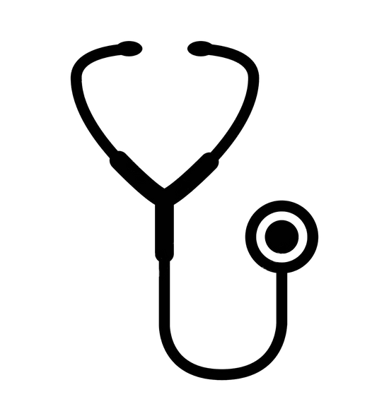 a stethoscope icon